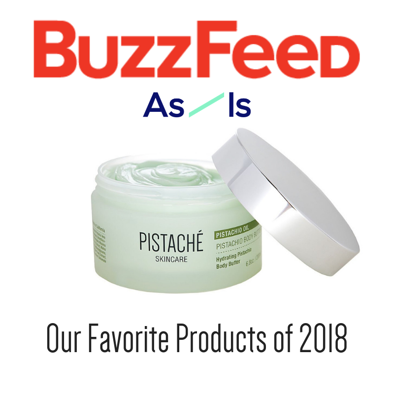 Pistache Body Butter in Buzzfeed 2018 Beauty Favorites