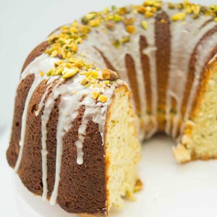 Pistachio Inspired Bundt Cake Recipe
