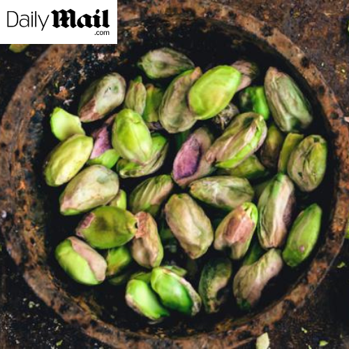 Why superfood fans are all going nuts for pistachios: Eco-friendly snack is rich in protein, fibre and antioxidants
